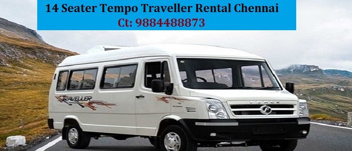 14 Seater Tempo Traveller Rental Chennai